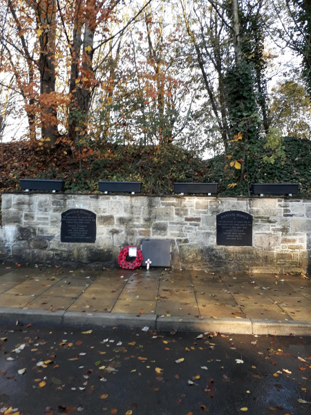 Memorial Garden at Porritt's Mill (Stubbin Vale Mill) 
15-War-03-War Memorials-000-General
Keywords: 2018