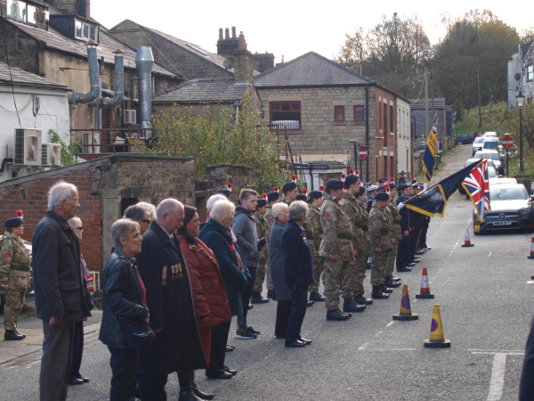 Rememberance Sunday 10-11-2019 Ramsbottom Royal British Legion - -  Last Post 
15-War-03-War Memorials-001-St Paul's Gardens and Remembrance Sunday
Keywords: 2019