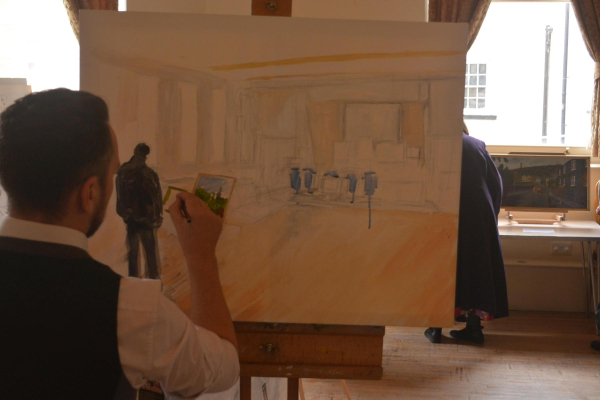 Live painting at the Ramsbottom Heritage Art Exhibition 
01-Ramsbottom Heritage Society-01-RHS Activities-009-2019 Art Exhibition in Civic Hall
Keywords: 2019