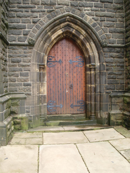 Main Entrance to Holcombe Church 
06-Religion-02-Church Activities-003-Church of England -  Emmanuel, Holcombe
Keywords: 2020