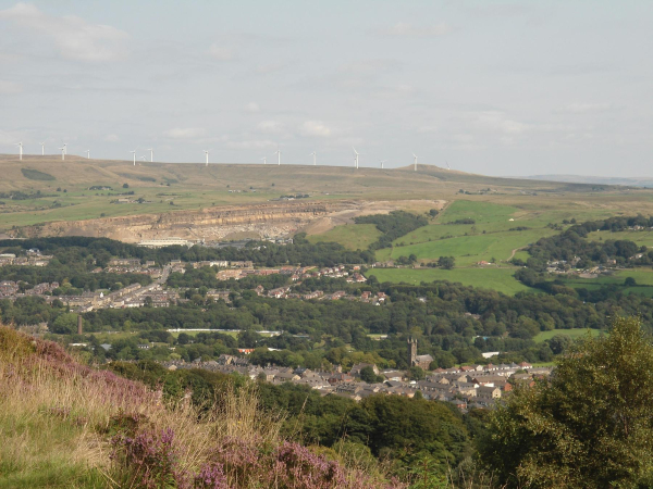 View of Ramsbottom with Cricket Club and St Andrew's Church 
14-Leisure-02-Sport and Games-006-Cricket
Keywords: 2021