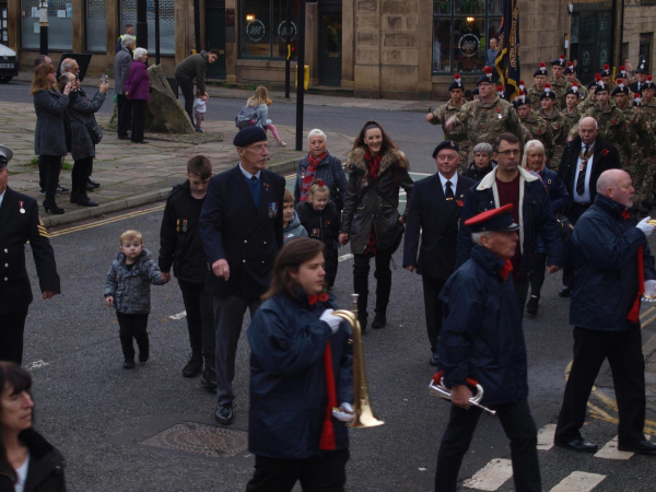Parade returning to the Ramsbottom Royal British Legion  
15-War-03-War Memorials-001-St Paul's Gardens and Remembrance Sunday
Keywords: 2021