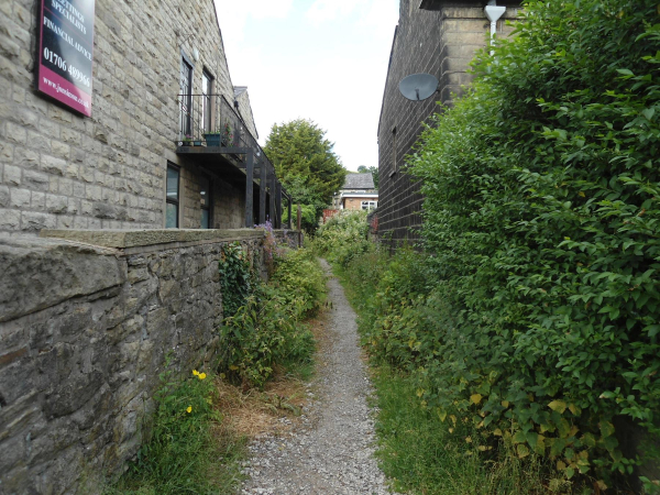 Walk way from Bolton Road West leading to Shillton Street  
17-Buildings and the Urban Environment-05-Street Scenes-002-Bolton Road West
Keywords: 2021