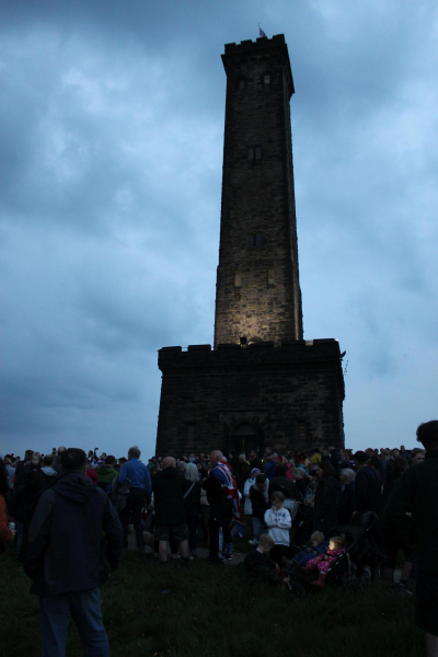 Queen Elizabeth II Platinum Jubilee Celebrations on Holcombe Hill lighting a beacon 
18-Agriculture and the Natural Environment-03-Topography and Landscapes-001-Holcombe Hill
Keywords: 2022