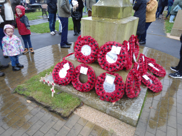 Remembrance Sunday Cenotaph in St Paul's gardens with Poppy wreaths
15-War-03-War Memorials-001-St Paul's Gardens and Remembrance Sunday
Keywords: 2023
