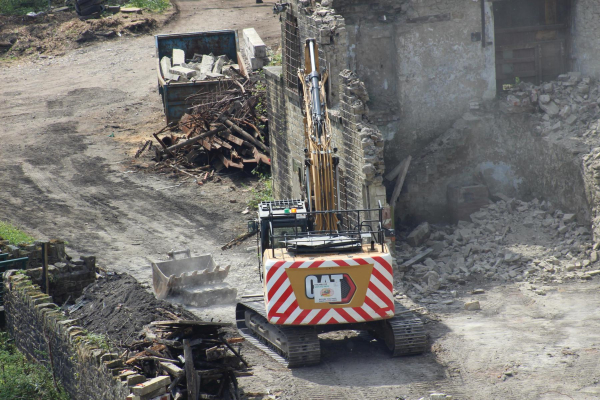 Edenwood Calico mill being demolished 
02-Industry-01-Mills-026-Edenwood Mill 
Keywords: 2025