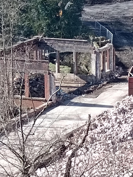 Edenwood Calico mill being demolished 
02-Industry-01-Mills-026-Edenwood Mill 
Keywords: 2025