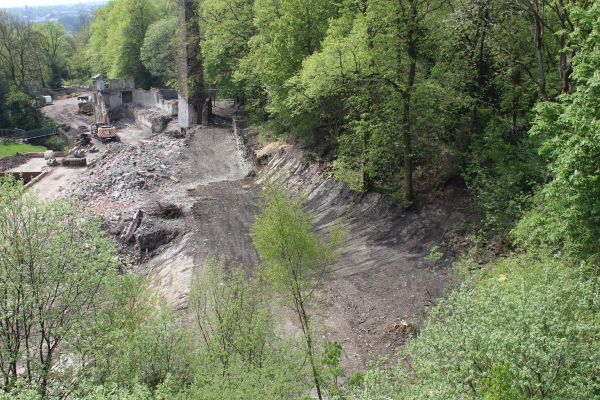 Edenwood Calico mill being demolished 
02-Industry-01-Mills-026-Edenwood Mill 
Keywords: 2025
