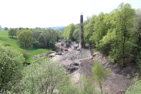 Edenwood Calico mill being demolished 
02-Industry-01-Mills-026-Edenwood Mill 
Keywords: 2025