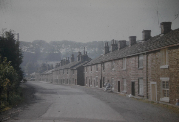 Long Row, Railway Street, Summerseat - donated by Tony Tickle via Facebook. The photographer was John Geoffrey Duckworth who was Chief Engineer for Ramsbottom Urban District Council.  Photo taken on slide in the 1960s
17-Buildings and the Urban Environment-05-Street Scenes-028-Summerseat area
Keywords: 1969