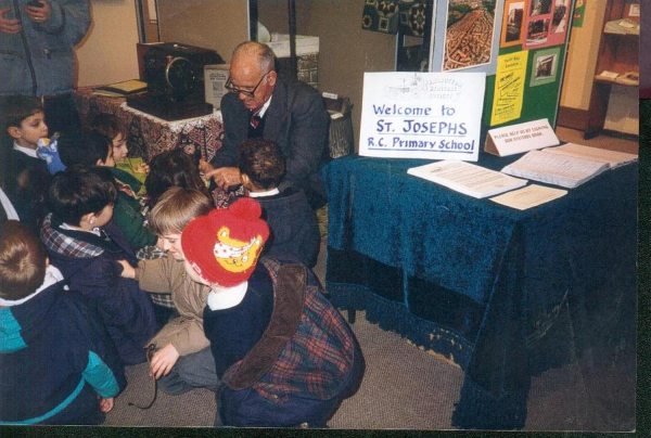 School visits to Heritage Centre 1994 St Josephs(2)  Peel Brow (l) assorted photos 
05 - Education - 01 - Primary Schools
Keywords: Bury-Archive