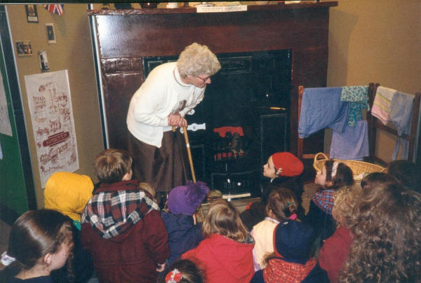 School visits to Heritage Centre 1994 St Josephs(2)  Peel Brow (l) assorted photos 
05 - Education - 01 - Primary Schools
Keywords: Bury-Archive