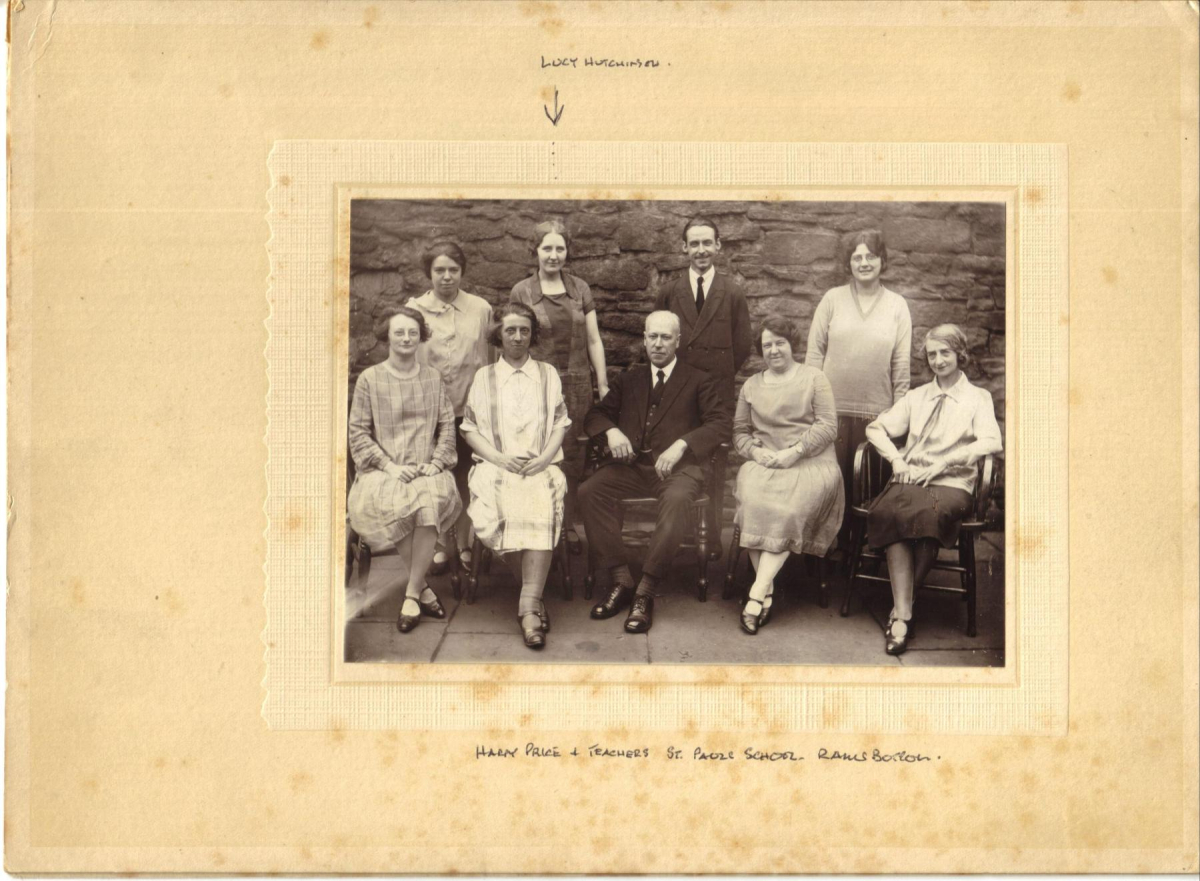 Teachers at St Paul's School
05 - Education - 01 - Primary Schools
Keywords: Bury-Archive