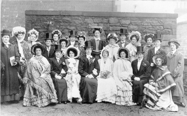 Wesleyan Meth Ladies Rams. Drama-a village wedding ?pre!914 another added ;a Wesleyan entertainment: same date 
06 - Religion - 02 - Church Activities
Keywords: Bury-Archive
