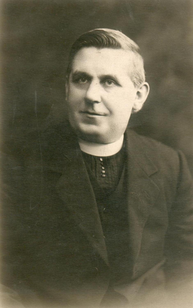 Father McGuiness, St. Josephs church. 
09 - People and Family - 01 - Families
Keywords: Bury-Archive