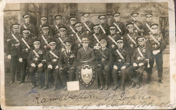 St. John Ambulance Brigade Ramsbottom 1931 Won Wembley Shield 
11 - Health and Welfare - 02 - Nursing, Welfare and Charities
Keywords: Bury-Archive