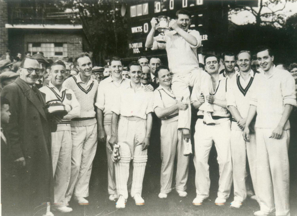 Ram Cricket club team 29/8/57 after winning Worsley Cup
14 - Leisure - 02 - Sport and Games
Keywords: Bury-Archive