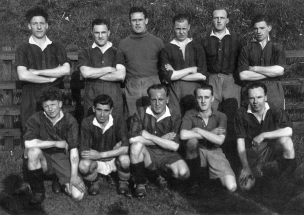 Football team Turnbull and Stockdale Mill c. 1935-45. 
14 - Leisure - 02 - Sport and Games
Keywords: Bury-Archive