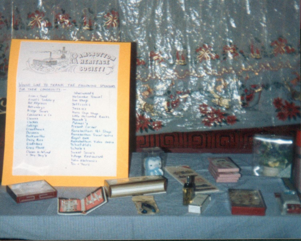 7/12/1987 Wine tasting evening & photstat of bottle labels [also p146 & p147] 
14 - Leisure - 04 - Events
Keywords: Bury-Archive