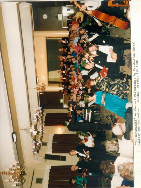 1988, Oct 9.  Ram Choral Soc perform The Gondoliers 
14 - Leisure - 04 - Events
Keywords: Bury-Archive