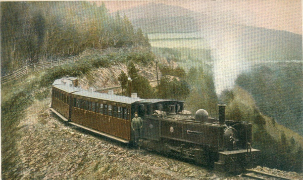 Vale of Rheidol Railway 9/6/1906 visit by choir of... Park Congregational.  (on back is date & choir trip on the way to Devil's Bridge] 
14 - Leisure - 04 - Events
Keywords: Bury-Archive