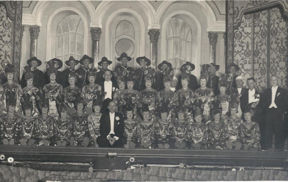 R.A.D.O.S production of 'Rose Marie' - Photo of some of the caste 
14 - Leisure - 04 - Events
Keywords: Bury-Archive
