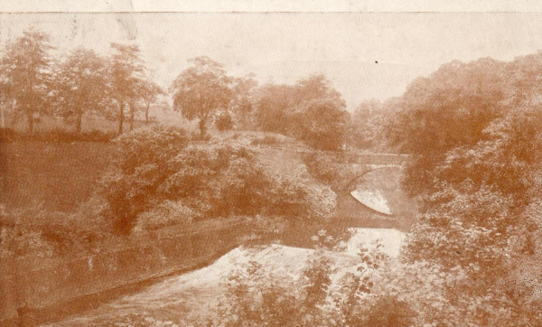 Chasewheel Bridge ( Wood Rd Summerseat] Posted Ram 71910 Postmark not clear. 
16 - Transport - 01 - Car and Roads
Keywords: Bury-Archive