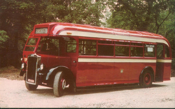 P/c of first new RUDC bus after WW2 [1948 Leyland Tiger... ..with Roe bodywork] 
16 - Transport - 02 - Trams and Buses
Keywords: Bury-Archive