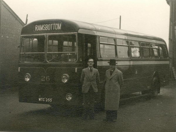 Bus. Leyland PSUI/1 FLEET 26. Reg.MTC255 Roe body 3 photos. Bus dates 1950-1962
16 - Transport - 02 - Trams and Buses
Keywords: Bury-Archive