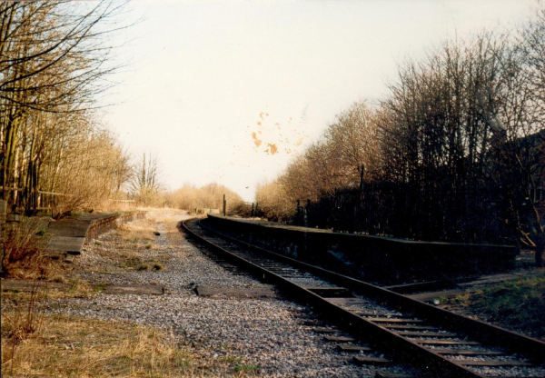 1960s. Last train from Stubbins and Stubbins railway Station -  now dismantled  
16 - Transport - 03 - Trains and Railways
Keywords: Bury-Archive