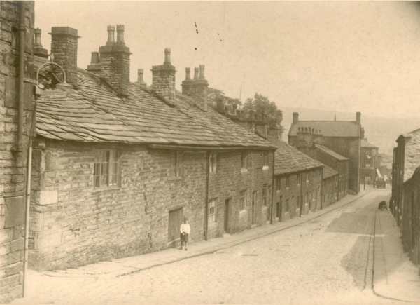 xV 4 pics 1930s of Carr St.  1: looking E. to Market from... Back Carr St.  2: looking E from Carr Mill  3: Cottages W. of Rose & Crown [now car park] 4: Back  North Carr 3t Now digitized
17 - Buildings and the Urban Environment - 05 - Street Scenes
Keywords: Bury-Archive