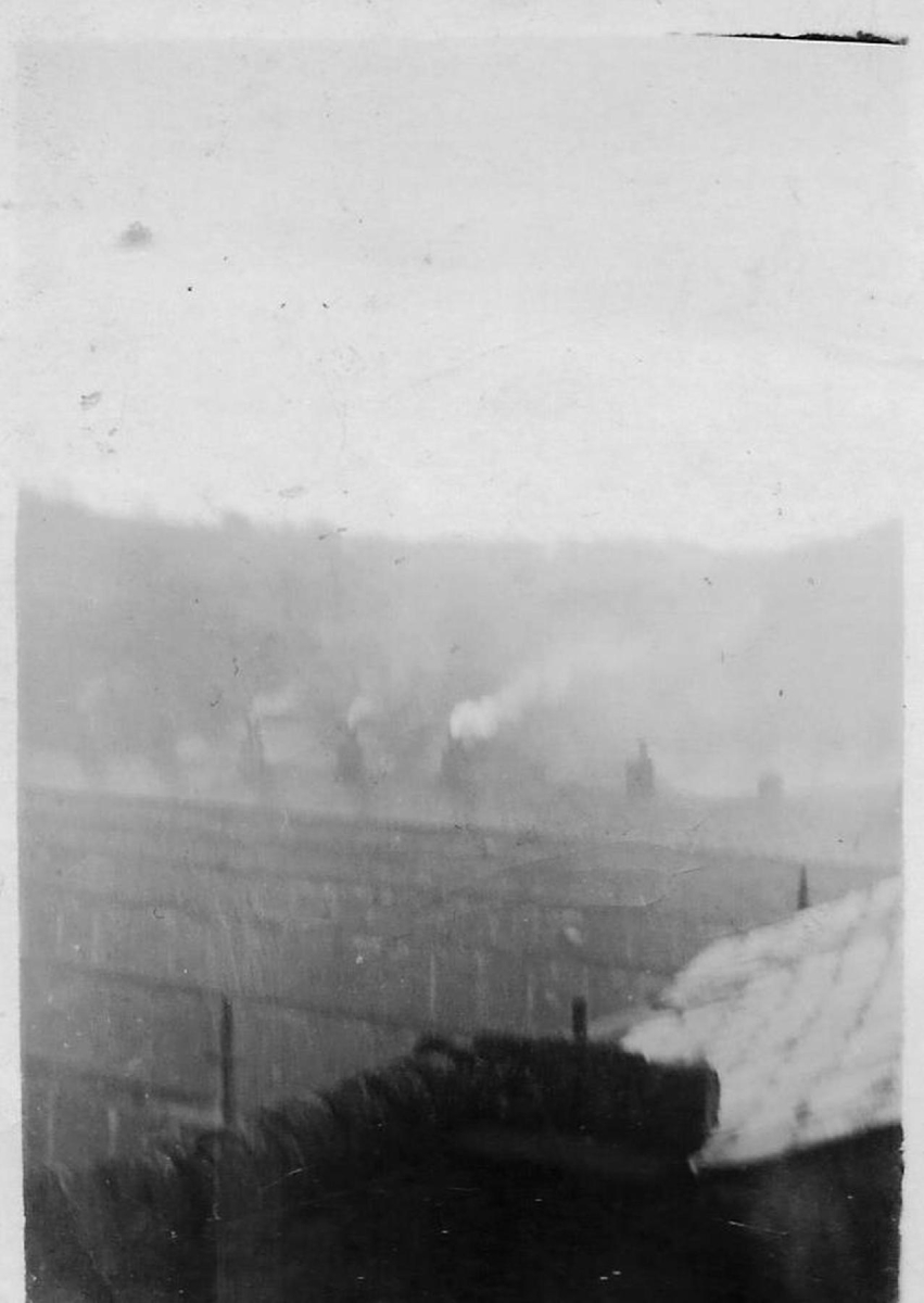 Nuttall village Pos. looking down on the rear of Nuttall Road from field above. 
17 - Buildings and the Urban Environment - 05 - Street Scenes
Keywords: Bury-Archive