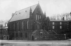 Exterior of New Jerusalem Church, Rams.
06-Religion-02-Church Activities-018-New Jerusalem Church, Swedenborgian ?New Church? 
Keywords: 1985