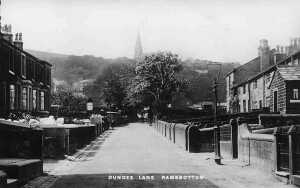 Dundee Lane, Rams. P/c published in 1920s 
17-Buildings and the Urban Environment-05-Street Scenes-010-Dundee Lane
Keywords: 1945
