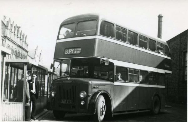 Fleet No: 6401- Registration No: 247 STD - Chassis: unknown - Chassis No: unknown - Body:unknown - Seating: unknown - Introduced:  unknown - Withdrawn: unknown - Location: Rawtenstall Bus Station - Comments: unknown Other Info: 
16-Transport-02-Trams and Buses-000-General
Keywords: 0
