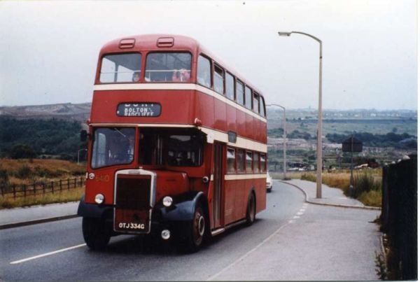 Fleet No: 6410- Registration No: OTJ 334G - Chassis: unknown - Chassis No: unknown - Body:unknown - Seating: unknown - Introduced:  unknown - Withdrawn: unknown - Location: Little Lever/Farnworth boundary? - Comments: unknown Other Info: 
16-Transport-02-Trams and Buses-000-General
Keywords: 0
