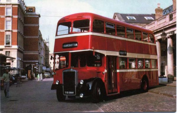 Fleet No: 11- Registration No: TTD 386H - Chassis: Leyland PD3/4 - Chassis No: 902844 - Body:East Lancs. - Seating: H41/32F - Introduced:  H41/32F - Withdrawn: 1969 - Location:  - Comments: Withdrawn 1981 Other Info: In preservation. (RHS Archive Ref. 103
16-Transport-02-Trams and Buses-000-General
Keywords: 0